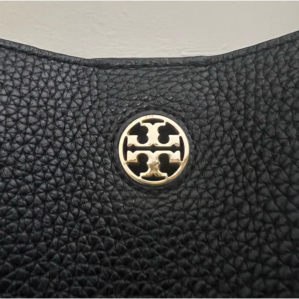 Tory Burch black leather tote